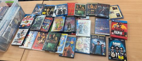 Selection of DVD's to include Ace Ventura, Shrek, Peter Pan, Scooby Doo, i-robot