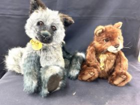 2 Charlie bears includes Squirrel and Franklin cb124984