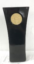 Versace Medusa Madness Black Vase 16 inches 8cm wide