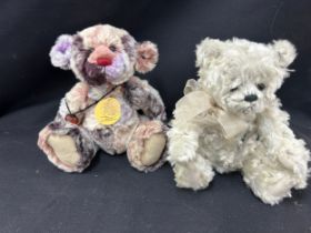 2 Vintage charlie bears includes Ragsy and Anniversary Ethan