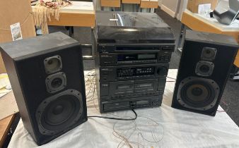 Samsung hifi with speakers, SCM-8550, untested