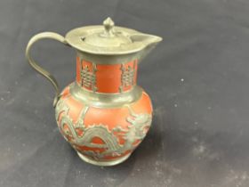 Chinese water jug, approximate height of jug 5 inches