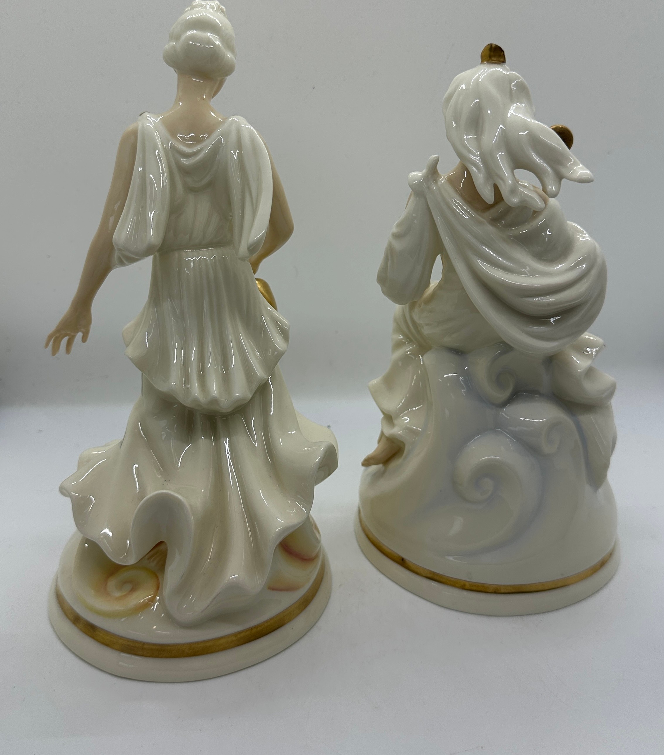 Two vintage Royal Doulton figures from the ' Enchantment' Collection- Queen of The Dawn HN2437 and - Image 4 of 6