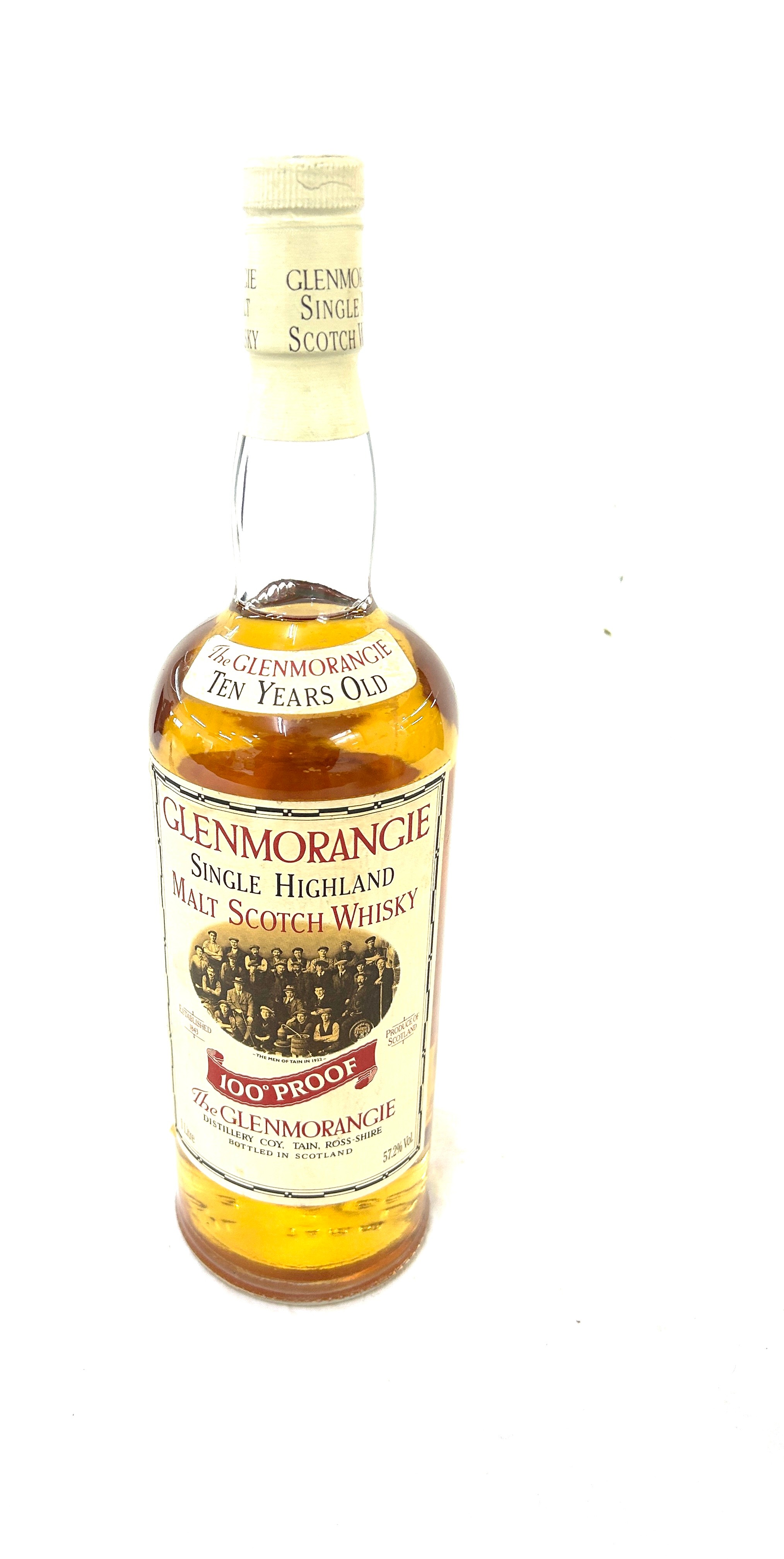 Bottle of Glenmorangie single malt scotch whisky 100 proof, 57% 1 litre ten years old - Image 3 of 5