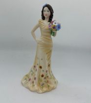 Royal Doulton Figurine â€œGeorgiaâ€ HN5188 Collectors Club Exclusive 08 Bone China with COA -