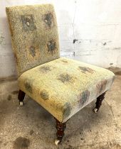 Edwardian reholpersted nursing chair