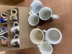 Selection of 24 assorted mugs includes Dunoon etc