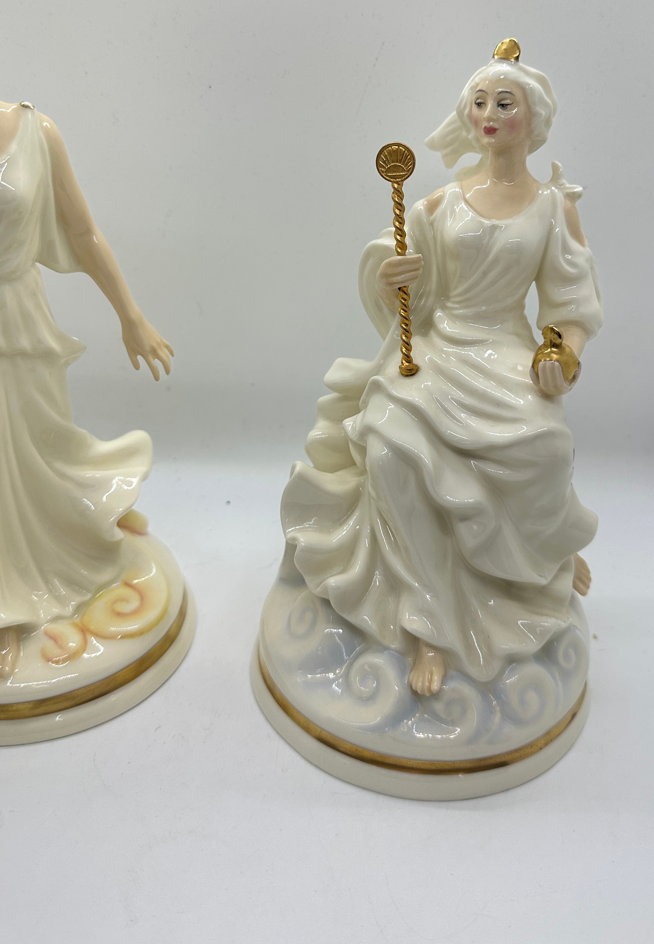 Two vintage Royal Doulton figures from the ' Enchantment' Collection- Queen of The Dawn HN2437 and - Image 3 of 6