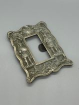 Large antique Scottish belt buckle 19th century size 10.4 x 8.7 cm