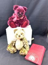 2 Vintage charlie bears includes Bauble and Olive