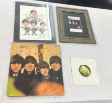 Selection of Beatles memorable George Martin signature with COA