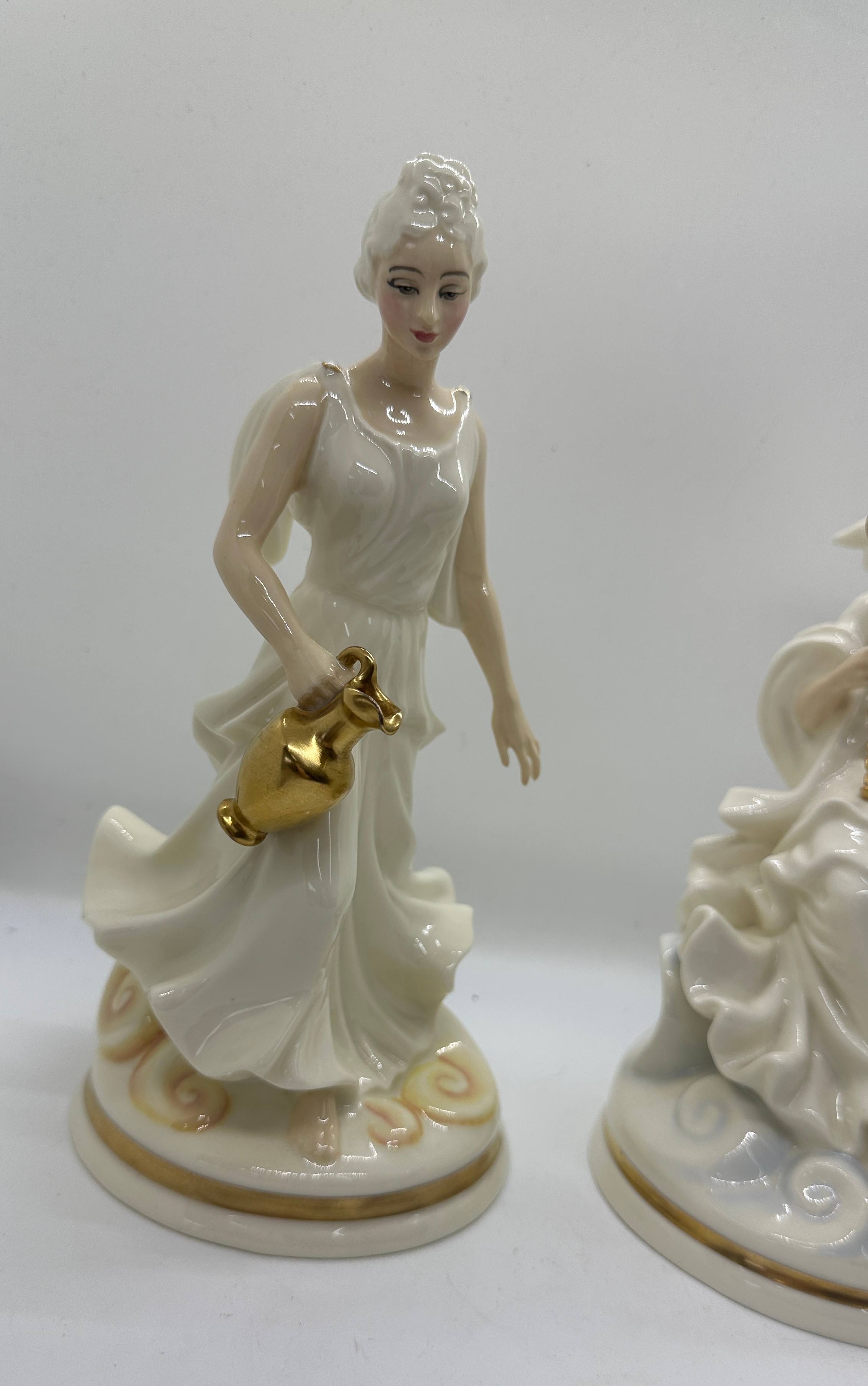 Two vintage Royal Doulton figures from the ' Enchantment' Collection- Queen of The Dawn HN2437 and - Image 2 of 6