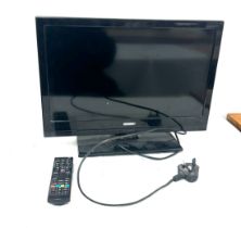 Digihome TV, with remote 18 inch, untested