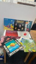 Selection of records to include The Rolling Stones, The Eagles, Bob Marley and various reggae