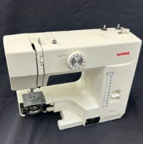 Janome sewing machine and accessories