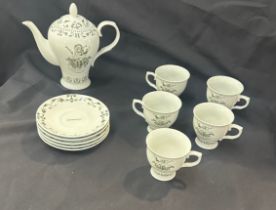 Hendricks gin tea set in original box