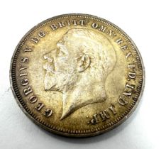 silver 1935 george v crown