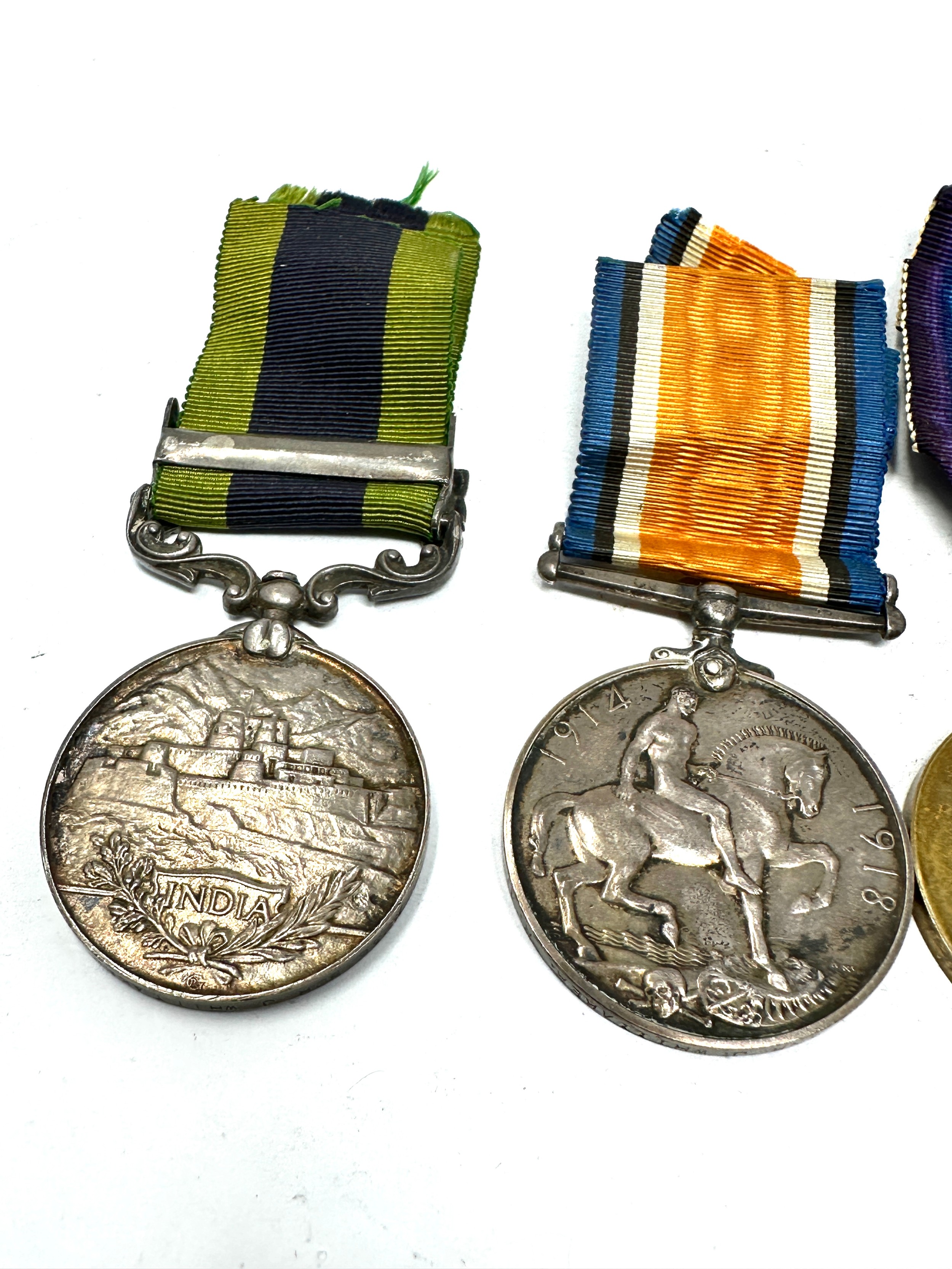 WW1 1914 Morning Star Trio I.G.S Medal Group named 75236 gbr bdr j whittaker r.f.a-ra - Bild 5 aus 5