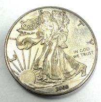 2000 silver liberty dollar