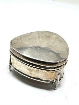 .925 sterling trinket / jewellery box