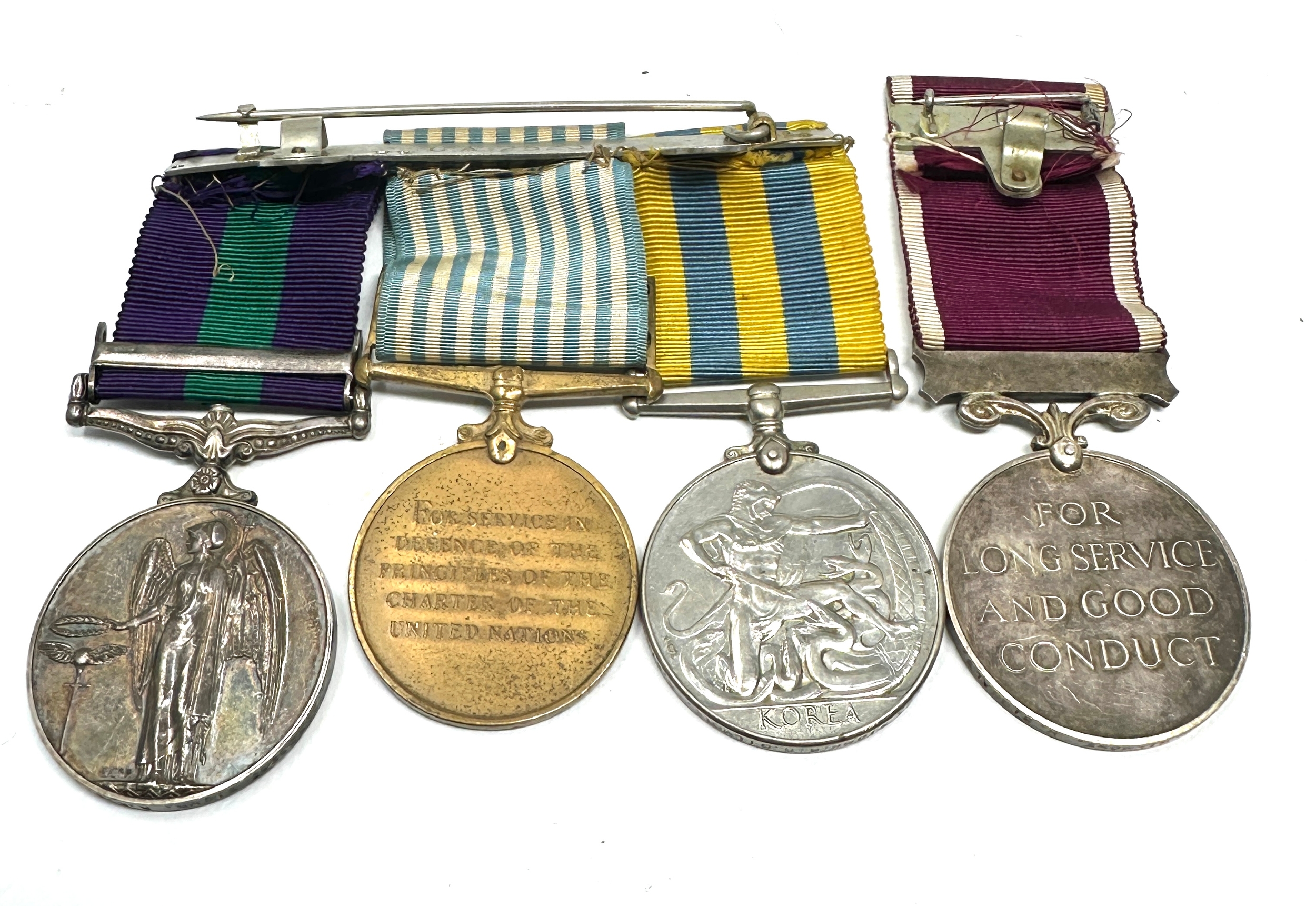 ER.11 Korea -malaya long service medal group to 22326863 sig r.r gilmore royal signals sgt on long - Bild 4 aus 4