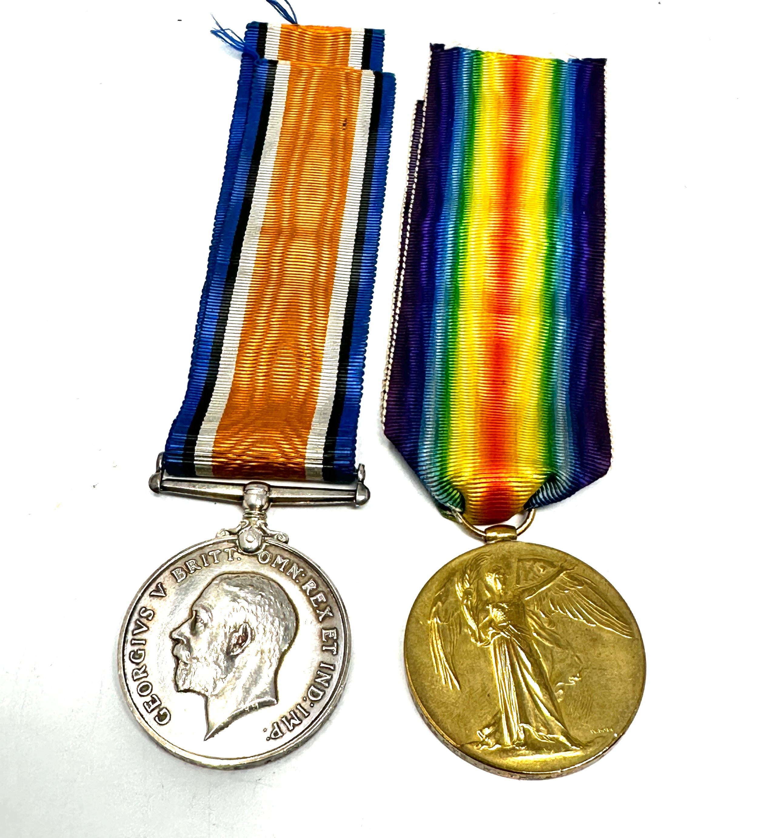 ww1 medal pair to 14743 pte.w.troake A.CYC .Corp