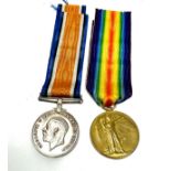 ww1 medal pair to 14743 pte.w.troake A.CYC .Corp