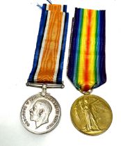 ww1 medal pair to 14743 pte.w.troake A.CYC .Corp
