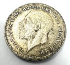 silver 1935 george v crown