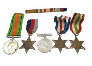 ww2 medal group inc italy star france & germany