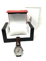 Boxed Tissot Visodate automatic gents wristwatch complete with box and booklets the wtch is ticking