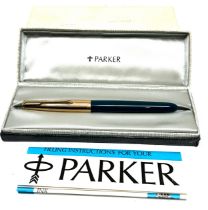 Boxed Parker 51 fountain pen