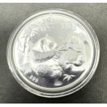 2006 China 10 YUAN Panda Silver Coin 1oz 999 silver in capsule