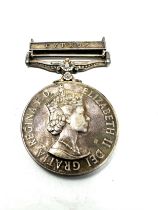 ER.11 g.s.m cyprus medal to 23291642 pte m.a.g.cole .wilts