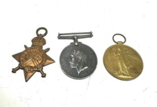 WW1 1914-15 Star Trio Named 8937 Pte. C.Addinall Welsh Regt.