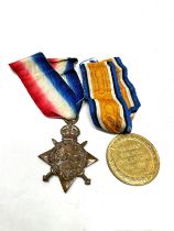 ww1 medal pair to 3-7027pte g cansell devon .r