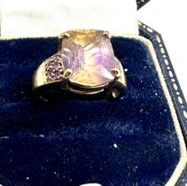 9ct gold ametrine ring weight 5g