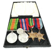 ww2 medal group and wound badge inc pacific star