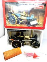 original Boxed wilesco steam roller traction engine D 366
