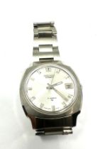 Vintage Seiko automatic gents wristwatch 7005-7062 the watch is ticking