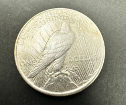 1923 Silver peace Dollar