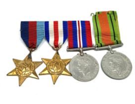 ww2 medal group inc france & germany star etc