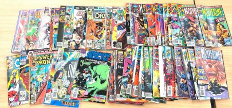 Selection of vintage and later Marvel comics to include Avengers, Wolverine etc