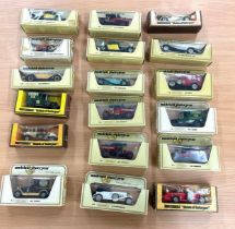 Selection of boxed Matchbox Yesteryear model vehicles to include Mercedes, Ford X, Talbot etc