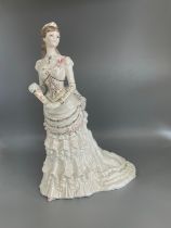 Royal worcester a dazzling celebration lady figure no 895