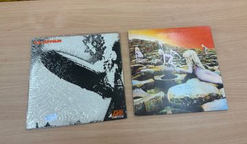 Two Led Zeppelin Records includes atlantic records k40031, k50014