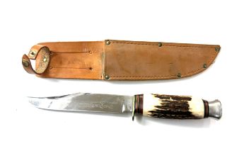 j.nowill and sons bowlr dagger with scabbard
