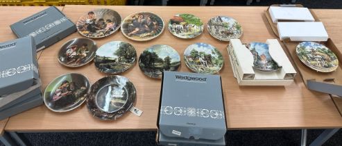 Selection of Wedgwood collectors plates