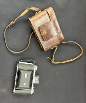 1950s Ensign Selfix 820 folding camera, untested