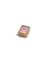 9ct gold vintage 10 pound note charm, overall weight 2.5g